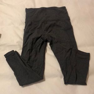 Athelstan gray leggings with pockets
